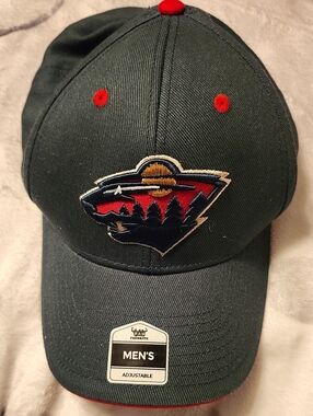 NHL Red and Black Official Licensed Product Sticker